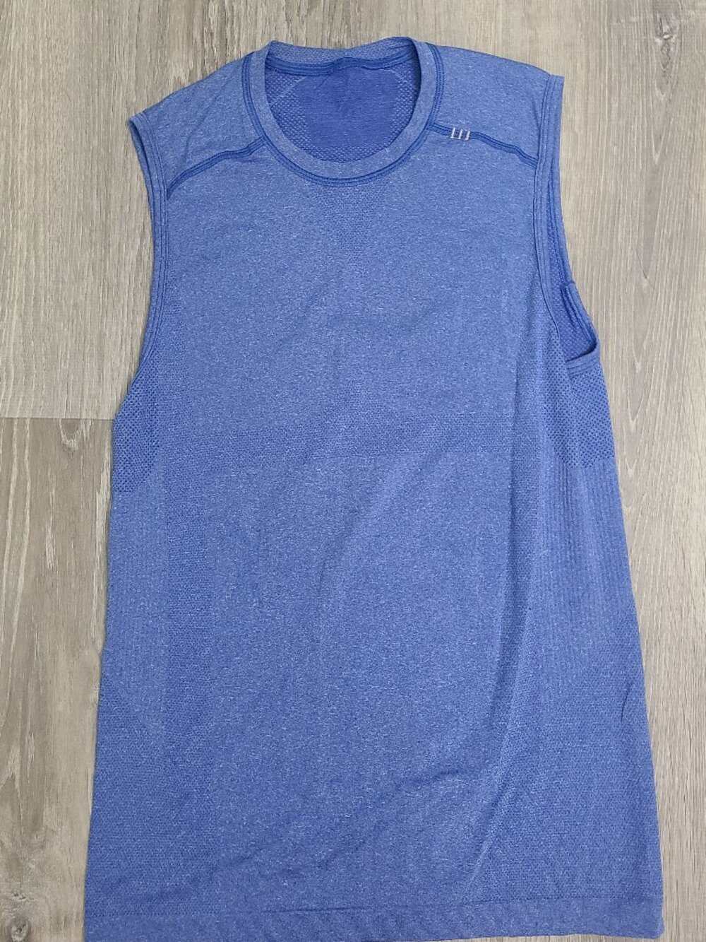 Lululemon Metal Vent Tech Sleeveless 2.0 Midnight Shadow Blue Tank - Size Small